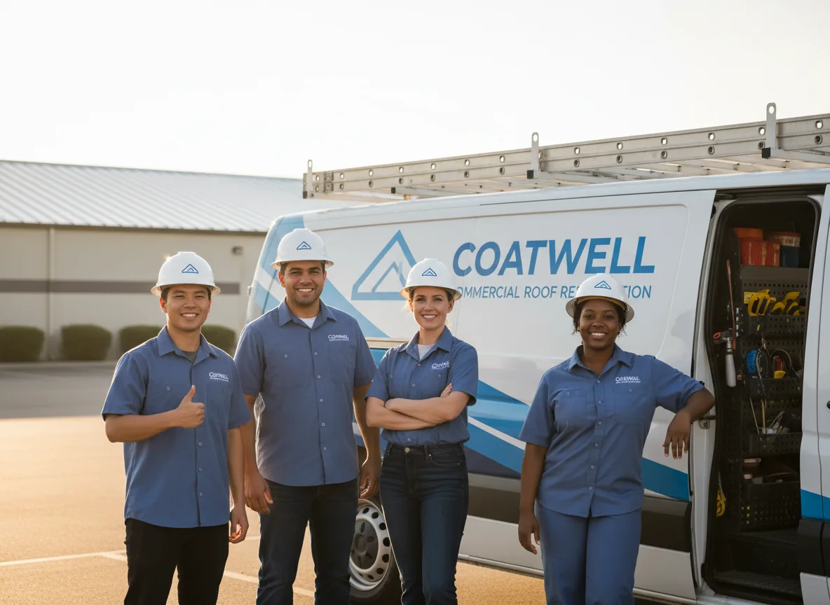 Commercial roof coating company in Combs, AR